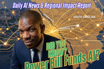 Did You Know Your Power Bill Funds AI? — Daily AI News & Regional Impact Report, August 6, 2026, CSRA